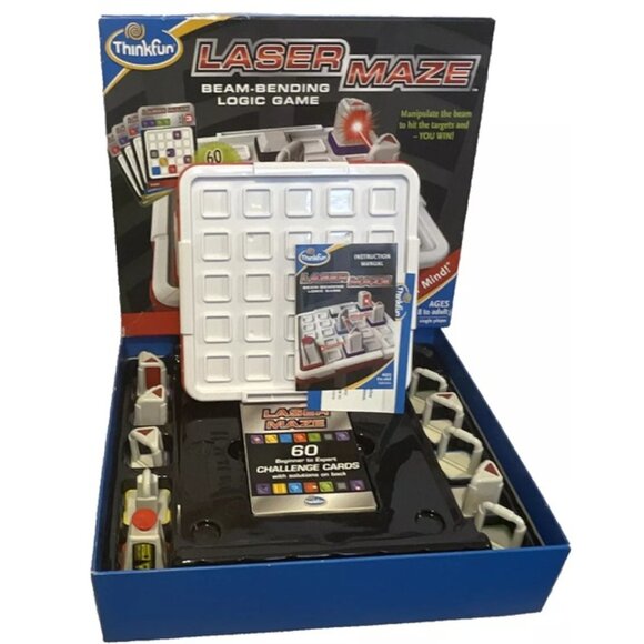 LASER MAZE Beam Bending Logic Game - STEM Toy - Board Game - Complete - Picture 1 of 11